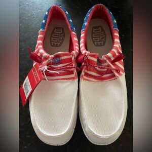 Women’s Patriotic Wendy Hey Dude, Sox